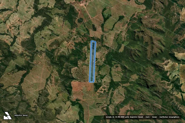 Imagem de satélite de Fazenda Campo Novo do Meio - Parte - GLEBA 1 em Rio Negro - MS