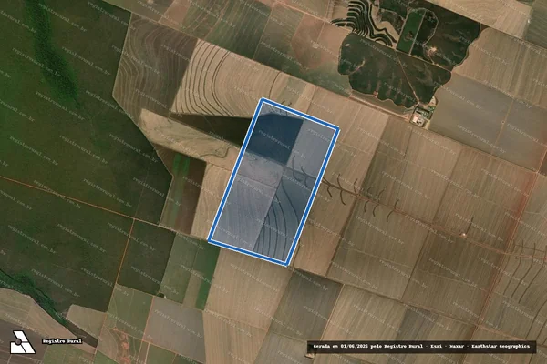 Imagem de satélite de Fazenda Ruby I em Campo Novo do Parecis - MT