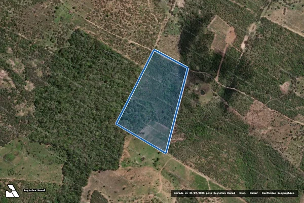 Imagem de satélite de FAZENDA BOM SERÁ - GLEBA K em Macajuba - BA