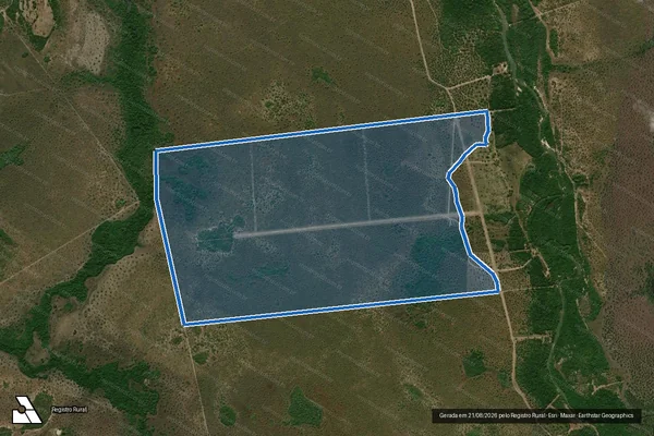 Imagem de satélite de FAZENDA PEDREIRO II - GLEBA XAVANTINHO / PARTE 1
