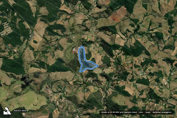Imagem de satélite de CAMPESTRE - Parcela 1 em Barbacena - MG
