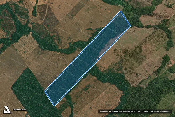 Imagem de satélite de SÍTIO RECANTO ALEGRE I - LOTE N° 16 - Parte 1 em Cotriguaçu - MT