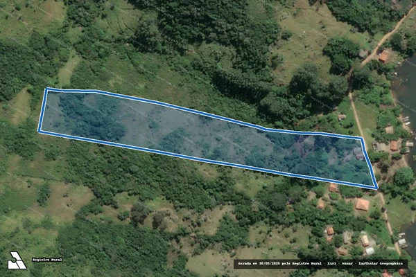 Imagem de satélite de Sítio Família Rodrigues - Parte 1 em Imaruí - SC