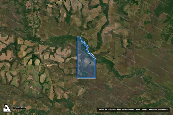 Imagem de satélite de Fazenda Vitória do Araguaia em São Félix do Araguaia - MT
