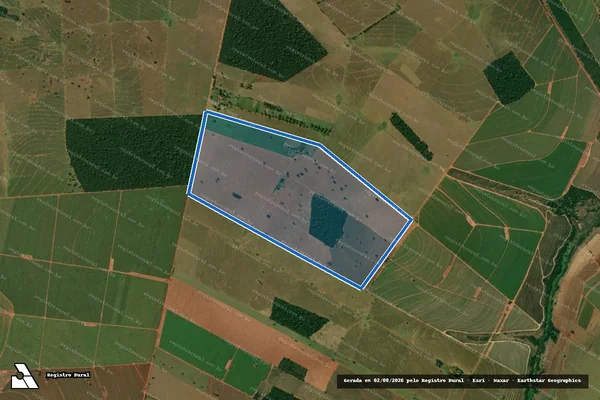 Imagem de satélite de Fazenda Regina - Fazenda Regina em Guairaçá - PR