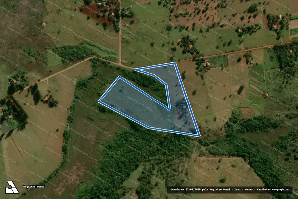 Imagem de satélite de Projeto de Assentamento Santa Mônica - Lote 350 FETAGRI em Terenos - MS