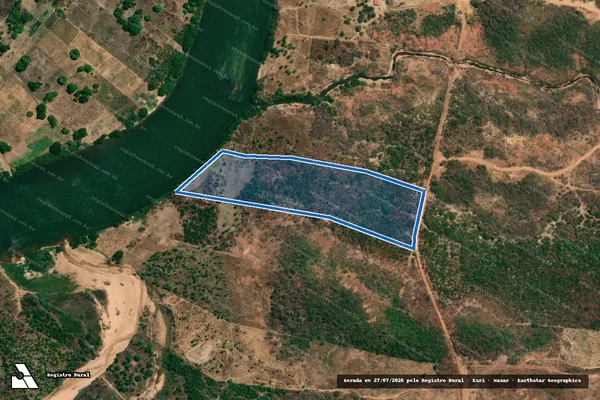 Imagem de satélite de MARCOS - GLEBA A em Amarante - PI