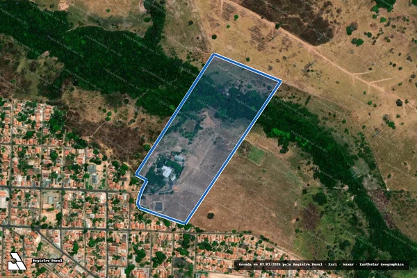 Imagem de satélite de CHACARA DOIS CORAÇÕES - PARTE 1 em Colinas do Tocantins - TO