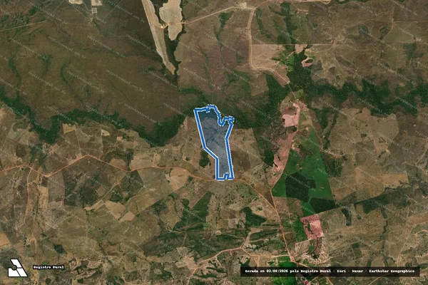Imagem de satélite de Lote ? 339 P.A SAFRA - Lote ? 339 em Nova Xavantina - MT