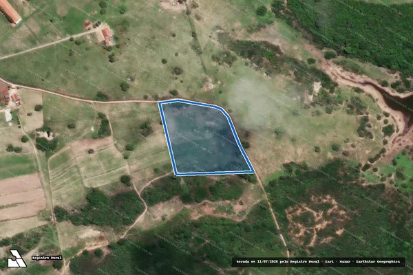 Imagem de satélite de SITIO LAGOA DO AÇUDE - Parte 1 em Montadas - PB