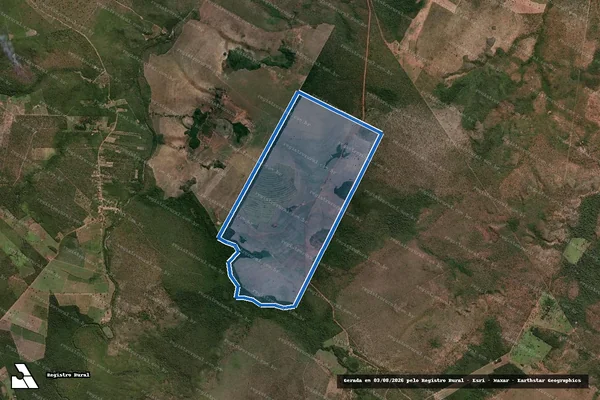 Imagem de satélite de FAZENDA PACIENCIA E CACHOEIRINHA - Parte 1 em Grajaú - MA