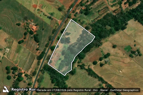 Imagem de satélite de Lote nº 232 - Parcela 2 em Nossa Senhora das Graças - PR