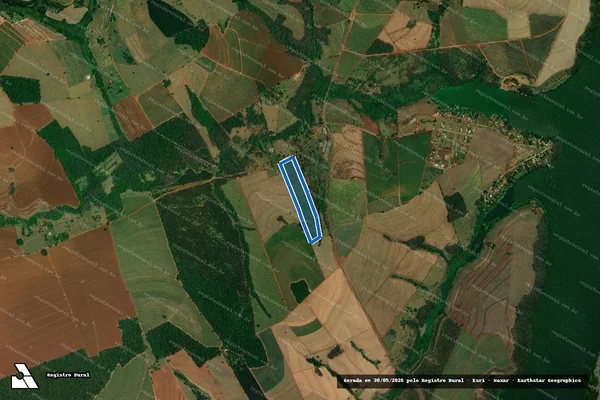 Imagem de satélite de SÍTIO SANTO ANTONIO - SÍTIO SANTO ANTONIO GLEBA C em Arealva - SP