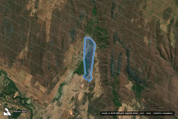 Imagem de satélite de Lote 700 ? P.A. Betinho - Lote 700 em Bocaiúva - MG