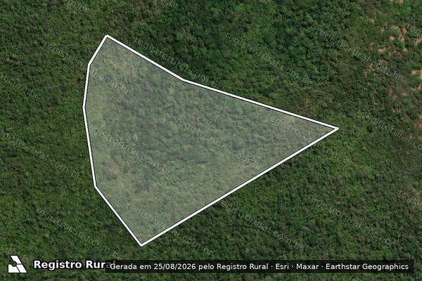 Imagem de satélite de LOTE 156 - PROJETO DE ASSENTAMENTO CRAUNO (INCIDENTE NA RESERVA BIOLÓGICA DA MATA ESCURA) - Gleba Unica em Jequitinhonha - MG