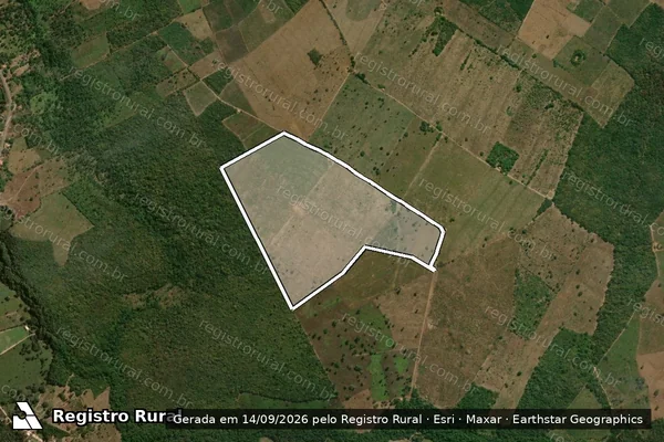 Imagem de satélite de FAZENDA ALEGRIA MAROMBA / Parte 1