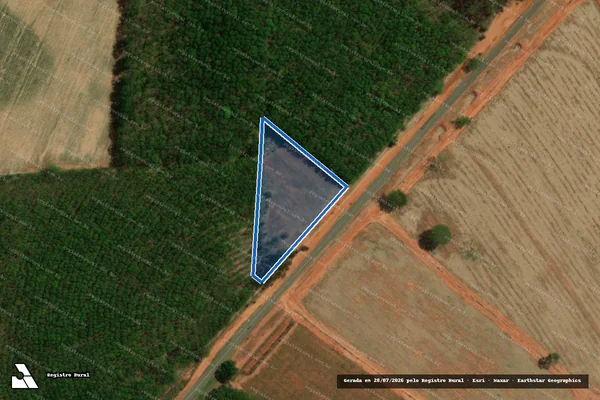 Imagem de satélite de Fazenda Cachoeira - Fazenda Cachoeira em Monte Aprazível - SP