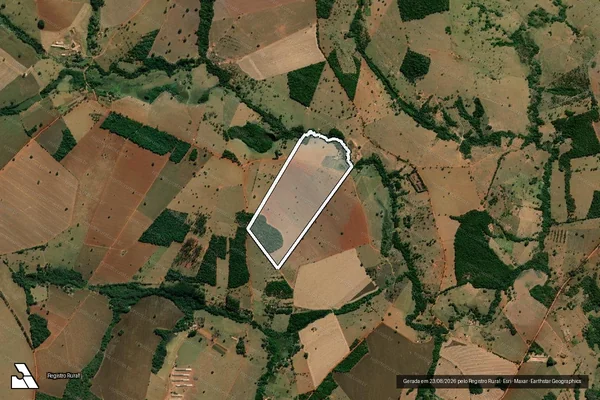 Imagem de satélite de FAZENDA BOA VISTA - 001 em Pires do Rio - GO