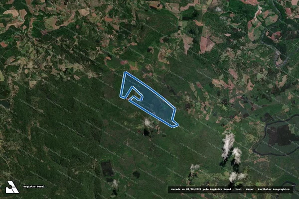 Imagem de satélite de Fazenda Rio das Antas - Parcela 1 em Bituruna - PR