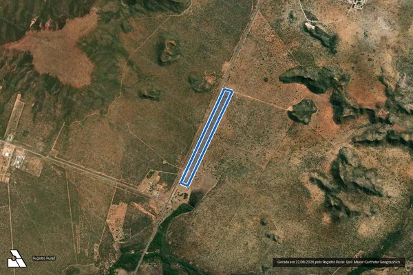 Imagem de satélite de FAZENDA MAIR GLEBA 02 - Parte 1 em Posse - GO