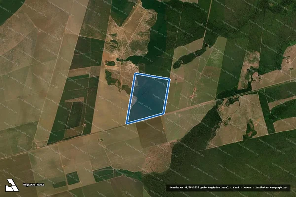 Imagem de satélite de FAZENDA SANTO ANTONIO I - A em Comodoro - MT