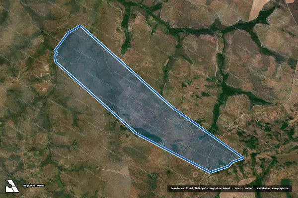 Imagem de satélite de PARTE DA FAZENDA CACHOEIRA - Parte 01 em Goiatins - TO