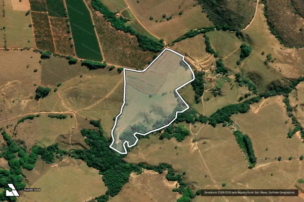 Imagem de satélite de Fazenda pari Velho - Parte 1 em Capitólio - MG
