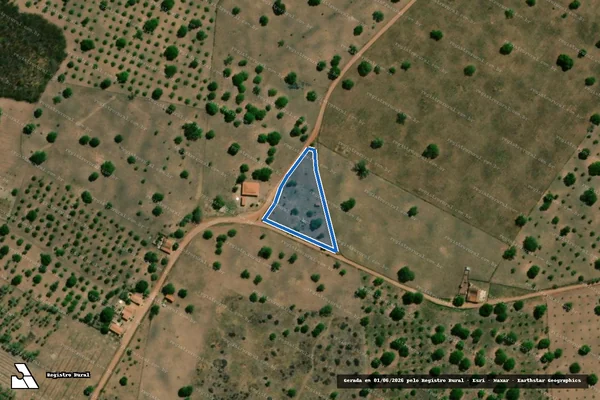 Imagem de satélite de SITIO CARNAUBAL ? LOTE 0083 - Parte 1 em Potiretama - CE
