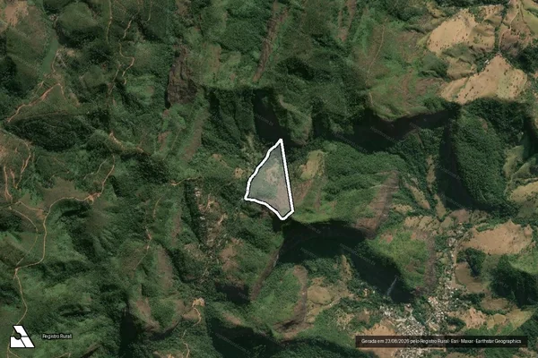 Imagem de satélite de SITIO MANDIOCA ASSADA  - Parte 1 em Coronel Fabriciano - MG