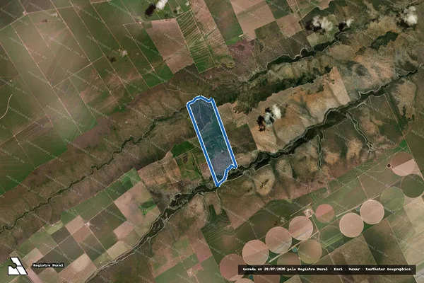 Imagem de satélite de Fazenda CityGusa III - Fazenda CityGusa III em Jaborandi - BA