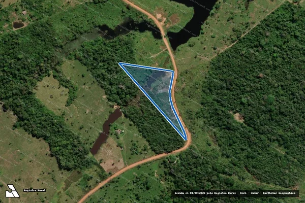 Imagem de satélite de Seringal Riozinho ? Lote 30 - Lote 30 ? Parte B em Rio Branco - AC