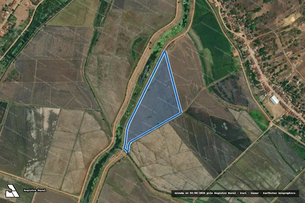Imagem de satélite de Lote 695 - Quadra 98 - Parte 1 em Igreja Nova - AL