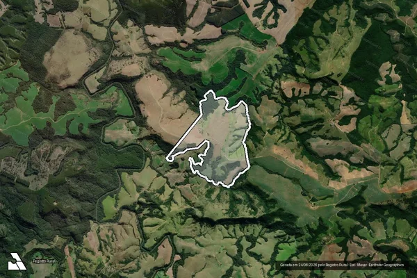 Imagem de satélite de Fazenda Extrema - Gleba 4 em Arapoti - PR