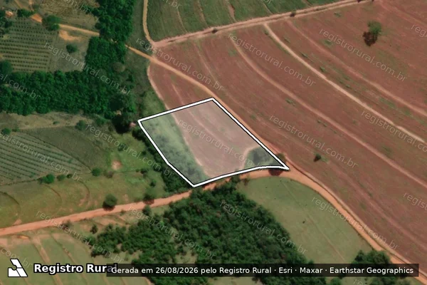 Imagem de satélite de SITIO SÃO MANOEL - PARTE 2 em Irapuã - SP
