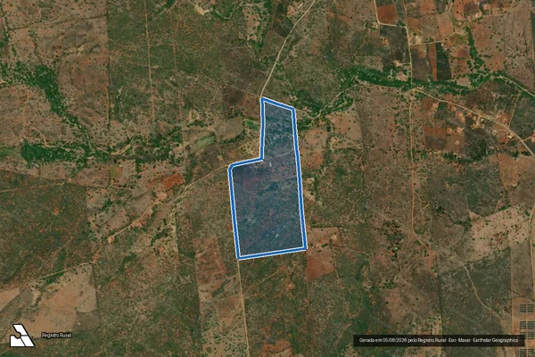 Imagem de satélite de Bento - 01 em Boqueirão - PB