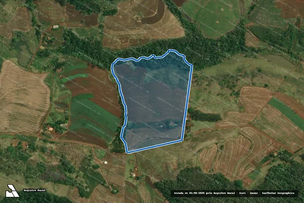 Imagem de satélite de Lote 109 ? Projeto de Assentamento Eli Vive I - LOTE 109 em Londrina - PR