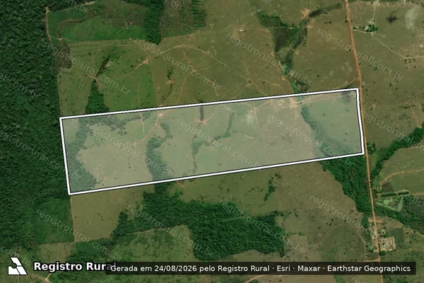 Imagem de satélite de PA_Juma Vicinal Novo Aripuanã - Lote 52 / Única