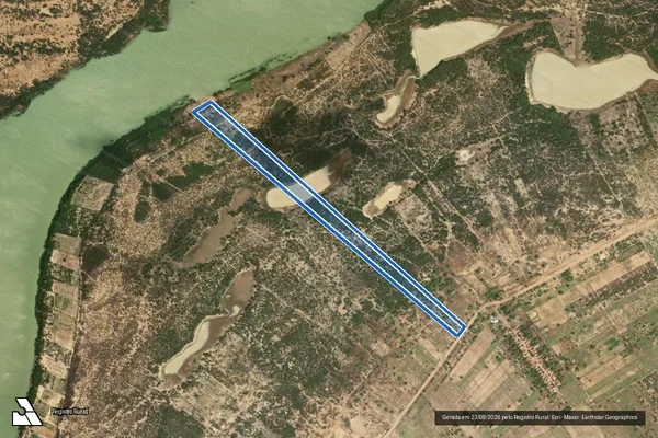 Imagem de satélite de Fazenda Suacica - Parte 29 em Xique-Xique - BA