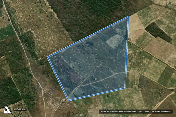 Imagem de satélite de FAZENDA AREADA  - Gleba 3 em Vitória da Conquista - BA