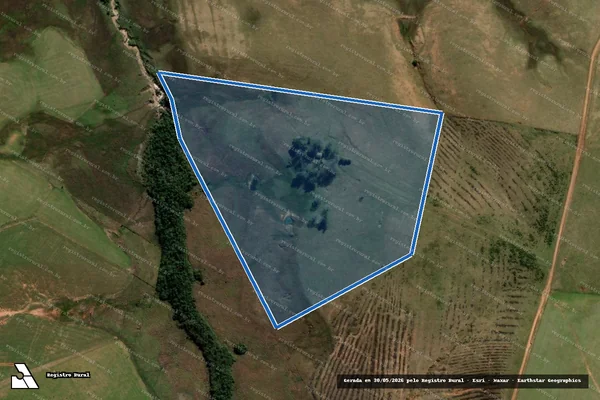 Imagem de satélite de BOM RETIRO - 001 em Rosário do Sul - RS
