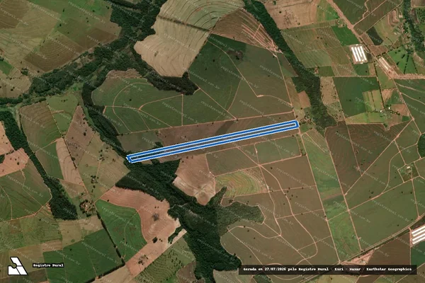 Imagem de satélite de LOTE DE TERRAS N° 11 - LOTE DE TERRAS N° 11 em Tamboara - PR