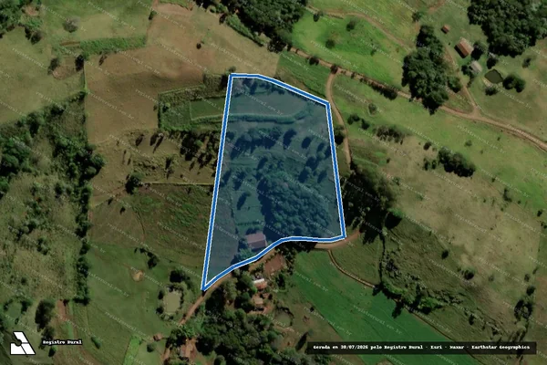 Imagem de satélite de Lote 35 da Gleba 232-SA - LOTE 35-B em Santo Antônio do Sudoeste - PR