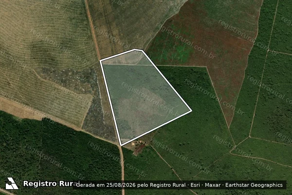 Imagem de satélite de FAZENDA FALCÃO I - Parte 1 em Barra do Corda - MA