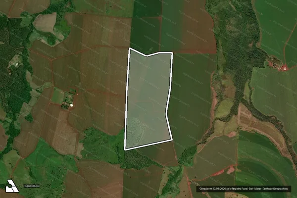 Imagem de satélite de Fazenda Taquara e Nova Era - PARTE 03 em Itaporã - MS