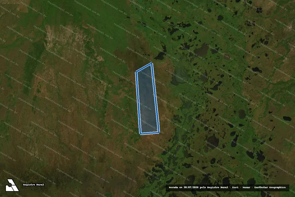 Imagem de satélite de Fazenda Santa Rosa / Fazenda Santa Rosa Lote 2 em Cáceres - MT