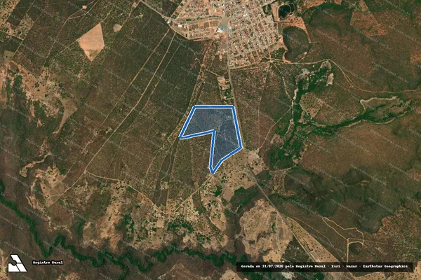 Imagem de satélite de Fazenda Borá - Lote Nº 53 ? Loteamento Terras do Município de Mambaí ? 4ª Etapa - Gleba I A em Mambaí - GO