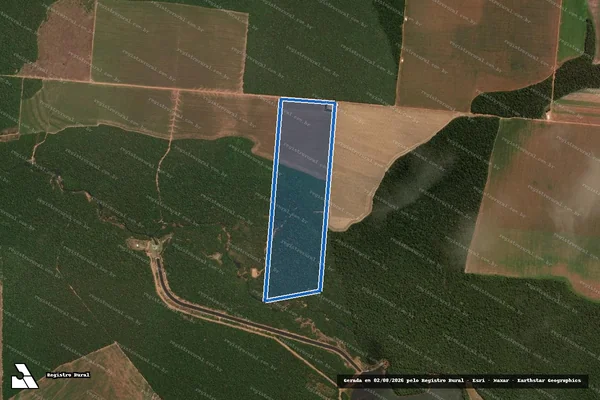 Imagem de satélite de FAZENDA ÁGUA FRIA I - Parte 1 em Nova Mutum - MT