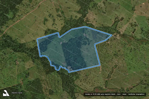 Imagem de satélite de Fazenda Boa Esperança - Parte Araguanã em Araguanã - TO