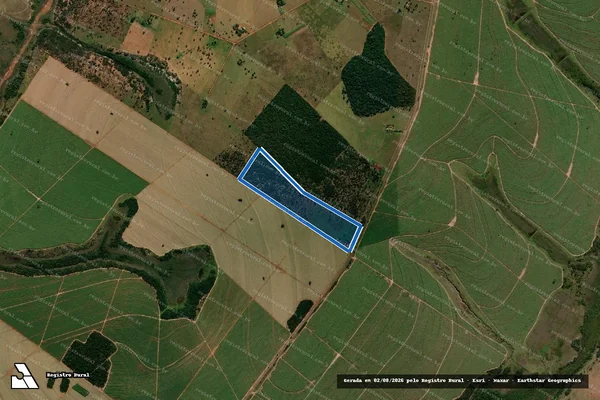 Imagem de satélite de PROJETO DE ASSENTAMENTO PAM - Lote 115 em Nova Alvorada do Sul - MS