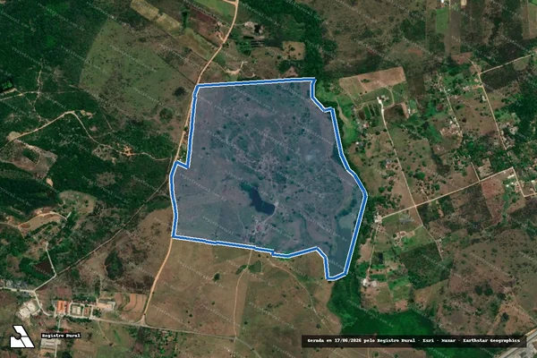 Imagem de satélite de FAZENDA MATOSA - Parte 1 em São Cristóvão - SE